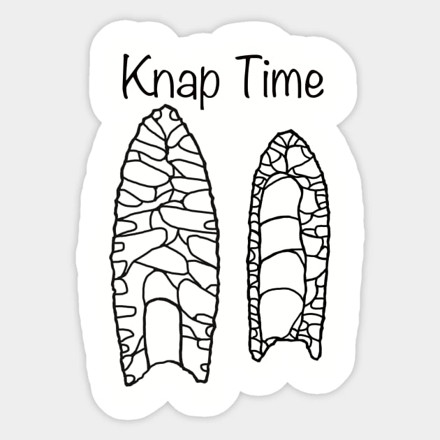 Knap Time! Sticker by Trowel-Tales